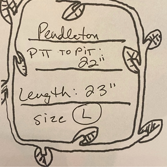 Pendleton Wool zip cardigan. Aztec style design in Tans and Cream. A Beauty Sz L - Picture 3 of 5